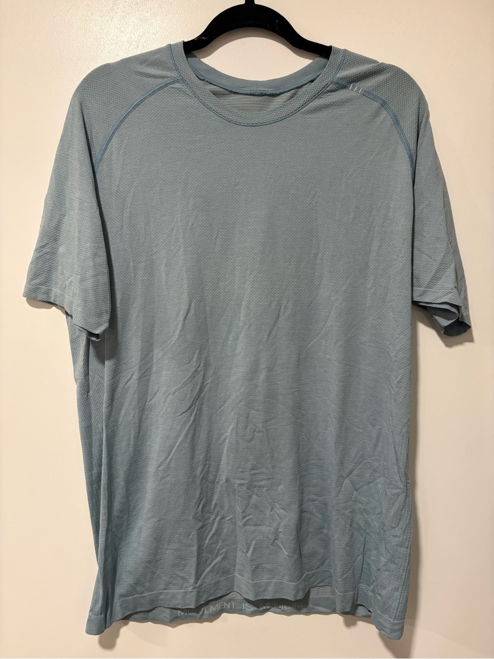 lululemon athletica Light Blue Short-Sleeve Performance Tee